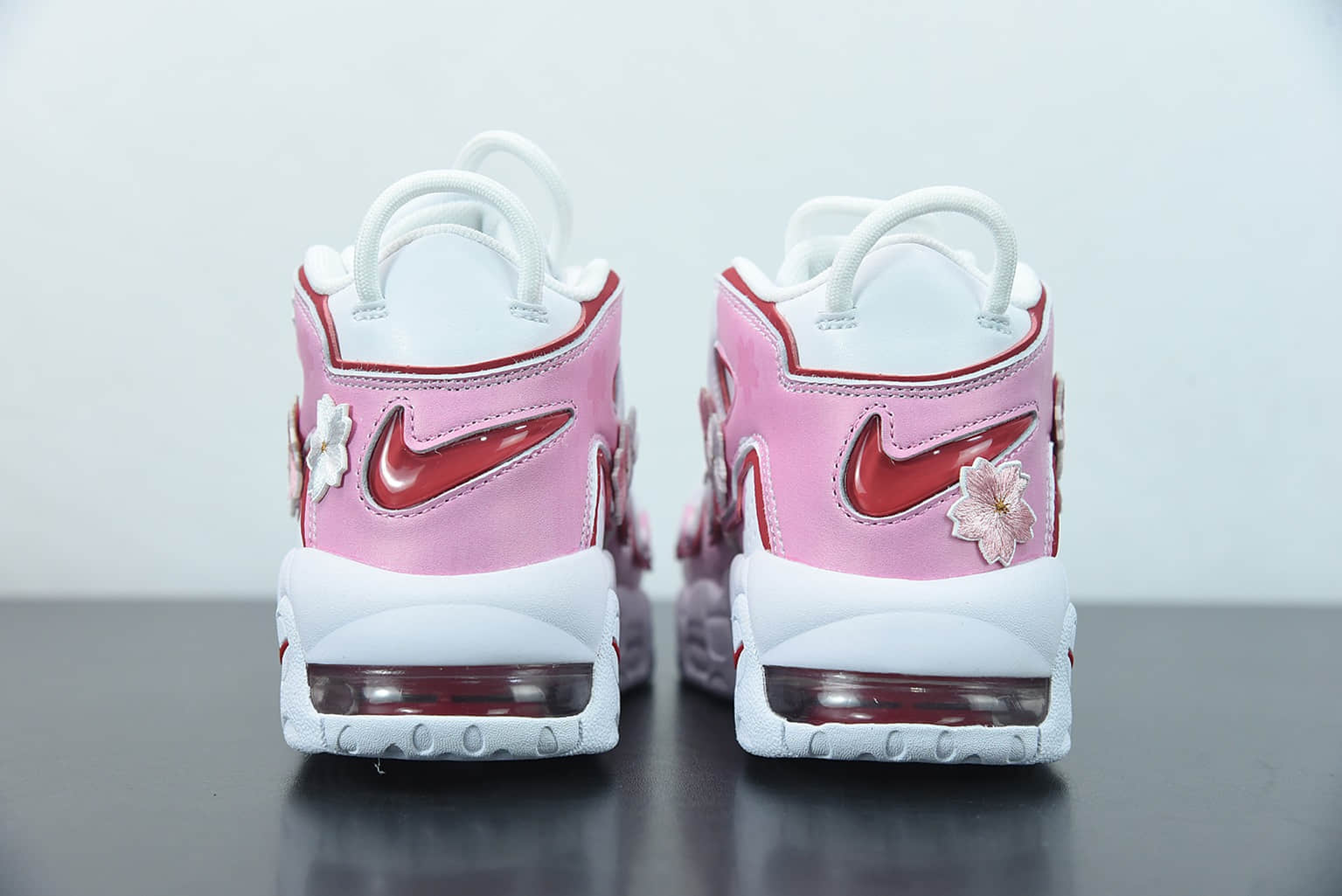 耐克 Nike Air More Uptempo'96 GSWhiteCherry blossoms皮蓬一代“白粉樱花花瓣文化篮球鞋纯原版本 货号:DJ5988-100