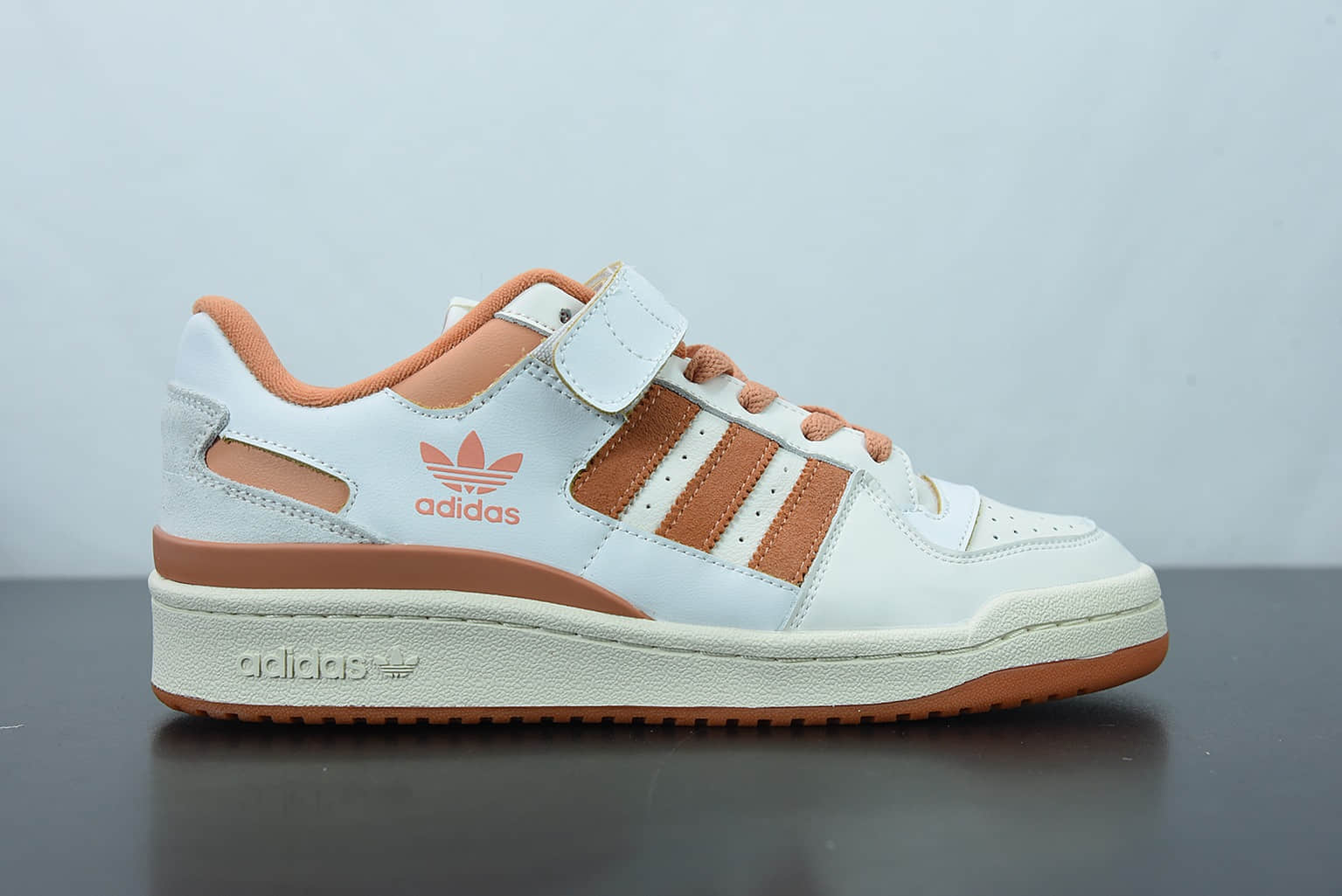 阿迪达斯 Adidas Forum 84 Low 白橙色低帮百搭潮流休闲运动板鞋纯原版本 货号：G57966