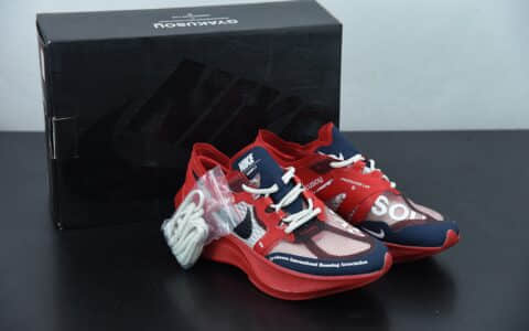 耐克 Nike ZoomX Vaporfly Next% Gyakusou 红蓝马拉松3.0轻薄蝉翼跑步鞋纯原版本 货号：CT4894-600
