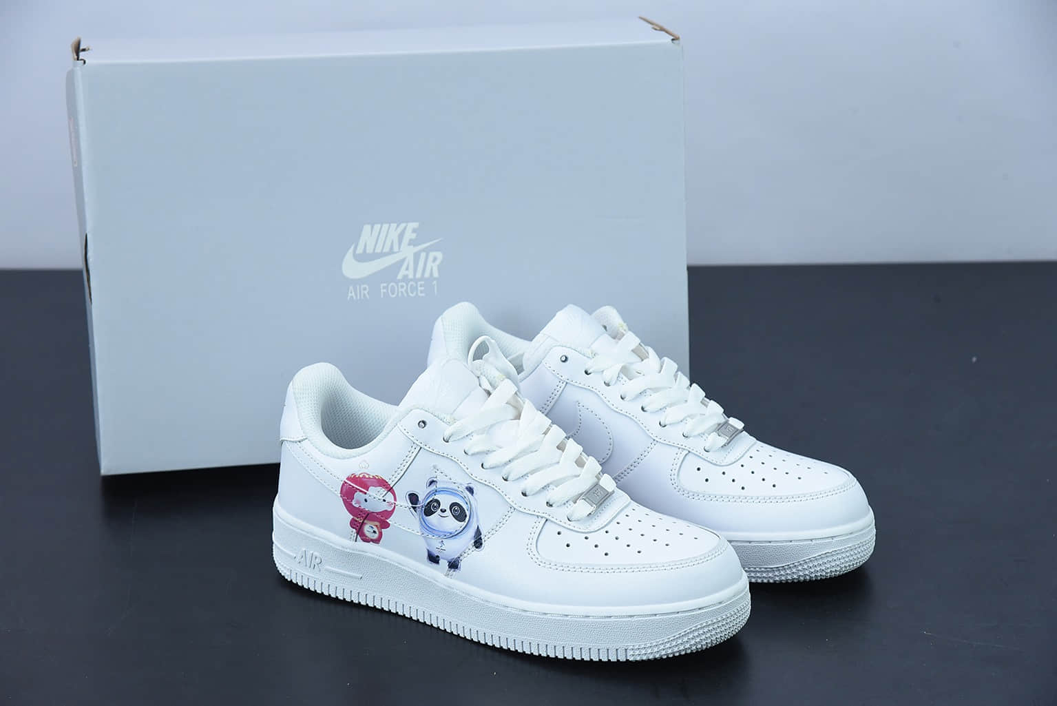 耐克Nike Air Force 1 Low “冰墩墩纯白空军”空军一号低帮百搭休闲运动板鞋纯原版本 货号:315122-111