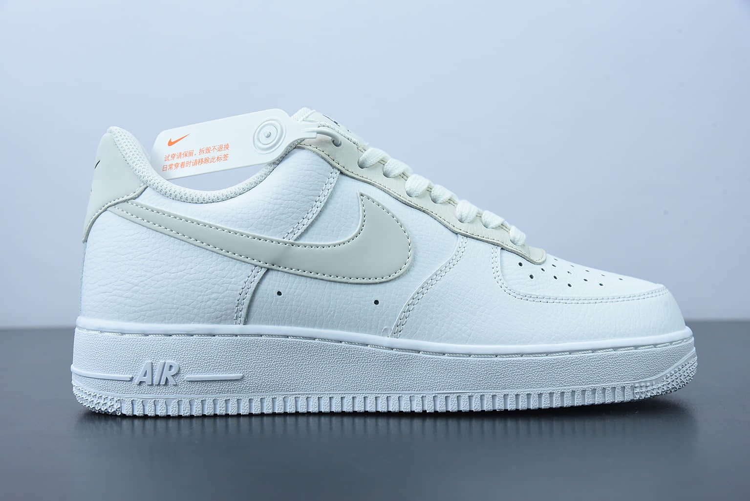 耐克Nike Air Force 1 Low 空军一号白灰低帮百搭休闲运动板鞋纯原版本 货号：315115-168