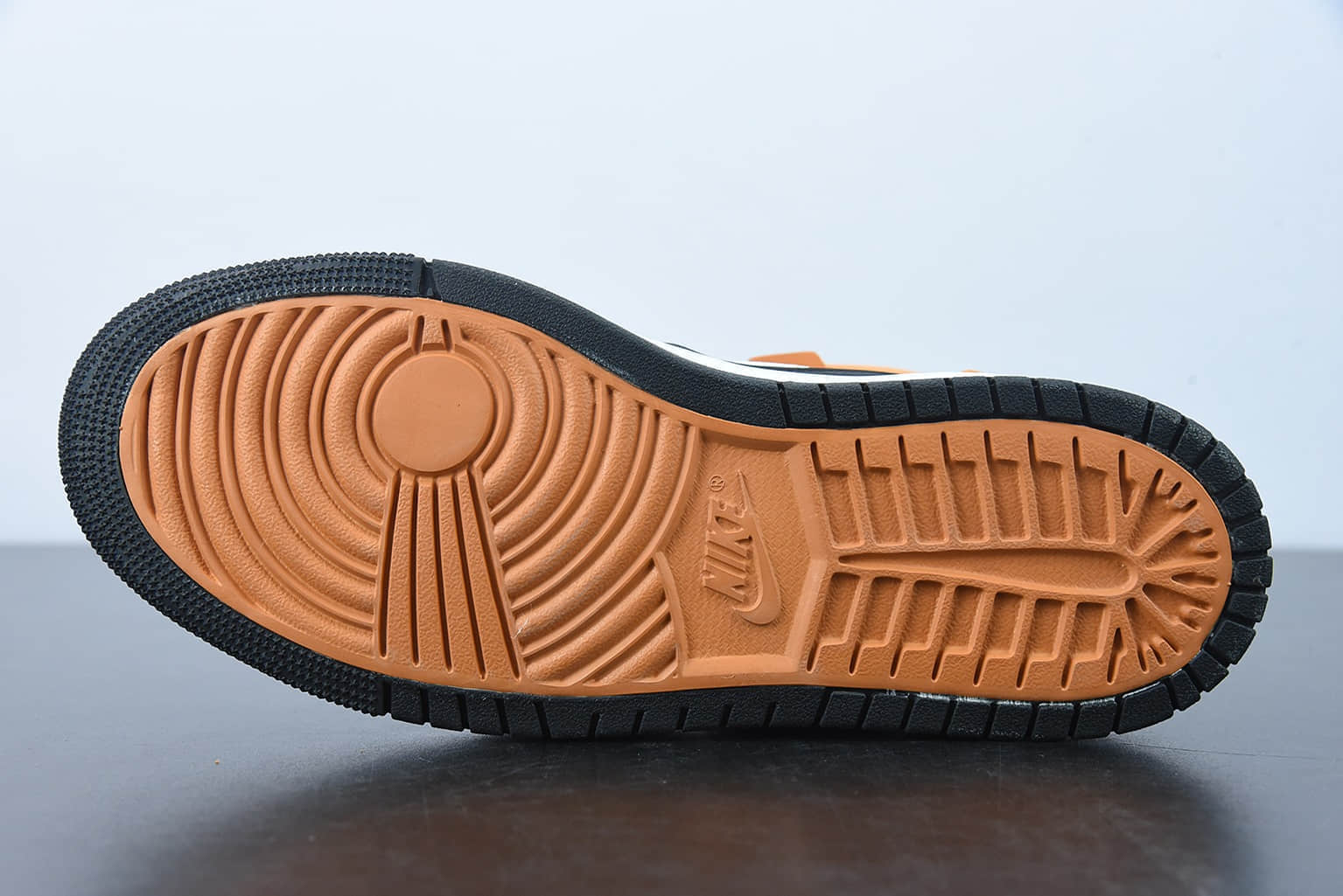 乔丹Air Jordan 1 High Zoom AJ1 乔1黑小麦色高帮休闲板鞋纯原版本 货号：CT0978-002