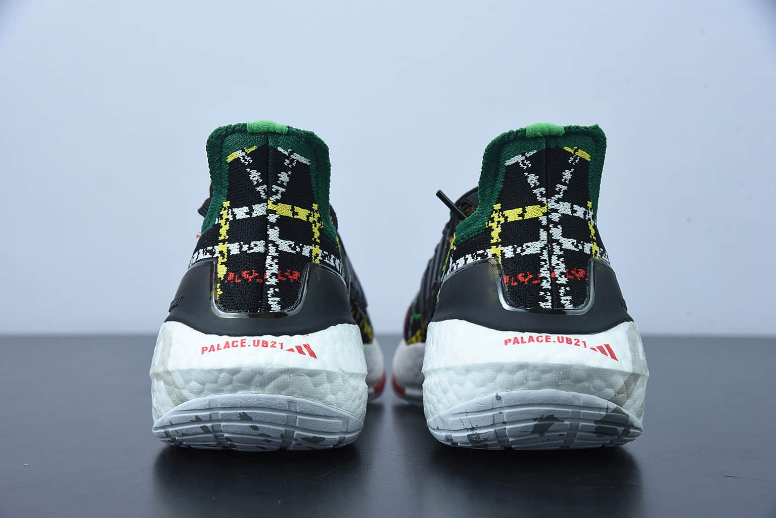 阿迪达斯 Adidas Palace x Ad Ultra Boost 2021 Y3联名款针织黑彩新款7.0厚底爆米花跑鞋纯原版本 货号： GY5555