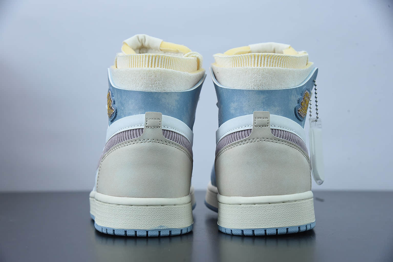 乔丹Air Jordan 1 Zoom Air CMFT高帮英雄米粉色马卡龙篮球鞋纯原版本 货号：DQ5092-651