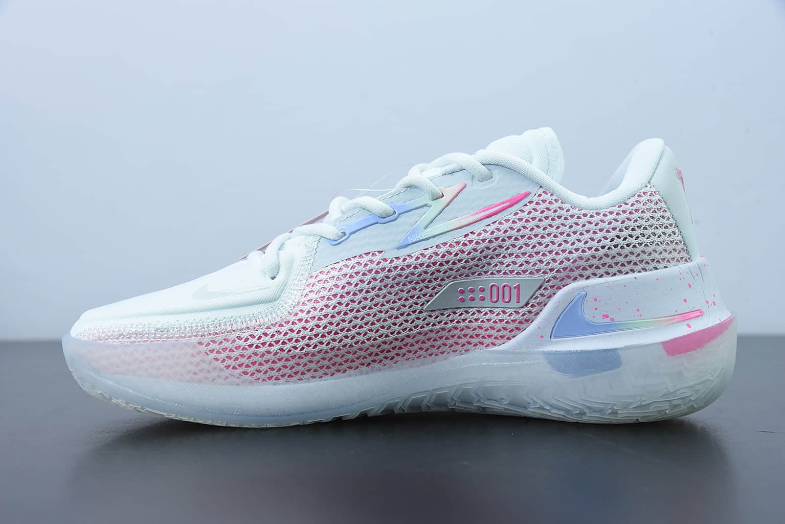 耐克 Nike Air Zoom GT Cut 乳腺癌粉色男子低帮实战篮球鞋纯原版本 货号：CZ0175-008