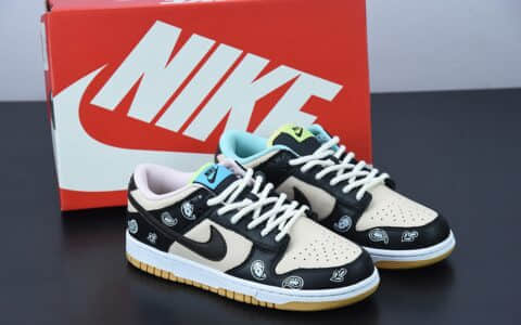 耐克 Nike Dunk Low SE Free .99 腰果花 SB扣碎篮板时尚休闲板鞋纯原版本 货号：DH0952-001
