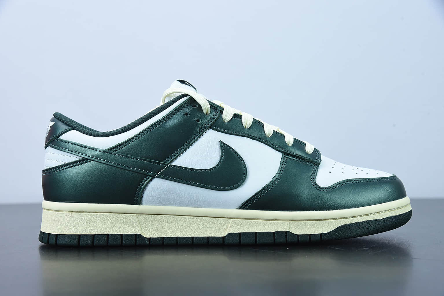 耐克 Nike Dunk Low Vintage Green 海军绿做旧白绿低帮运动休闲板鞋纯原版本 货号:DQ8580-100