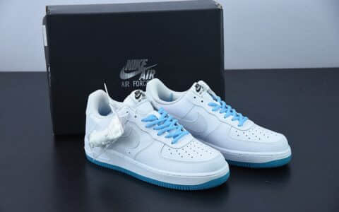 耐克 Nike Air Force 1 Low ’07 “白蓝水晶”配色低帮空军一号休闲板鞋纯原版本 货号：KH0806-168