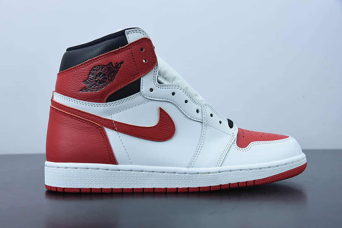 乔丹 Air Jordan 1 High OG “Heritage”白芝加哥高帮篮球鞋纯原版本 货号：555088-161