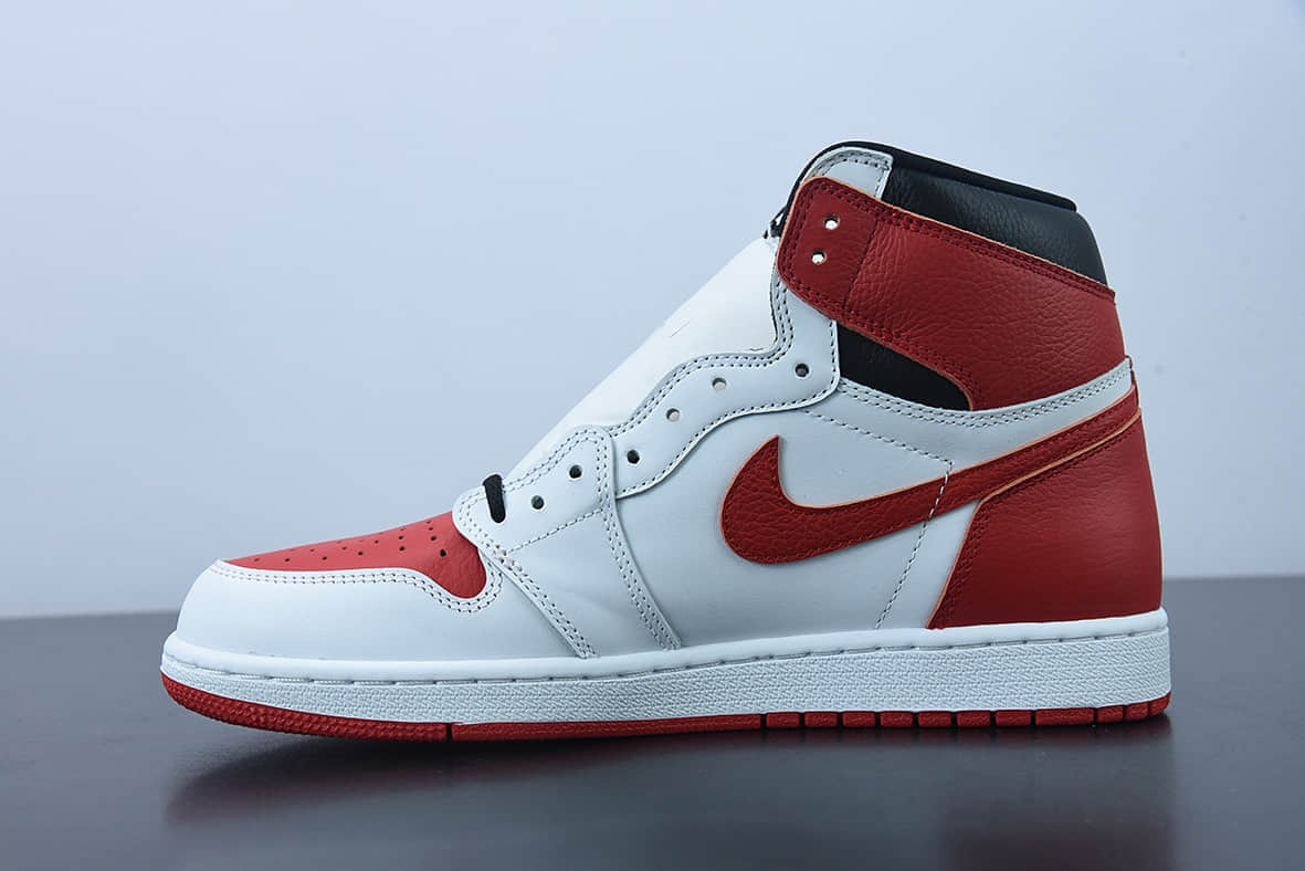 乔丹 Air Jordan 1 High OG “Heritage”白芝加哥高帮篮球鞋纯原版本 货号：555088-161