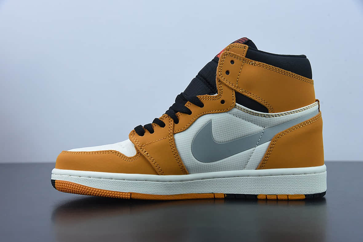 乔丹 Air Jordan 1 High Element Gore-TexLight CurryAJ1代黑麦黄白防水3M反光经典复古经典高帮百搭文化篮球鞋纯原版本 货号:DB2889-700