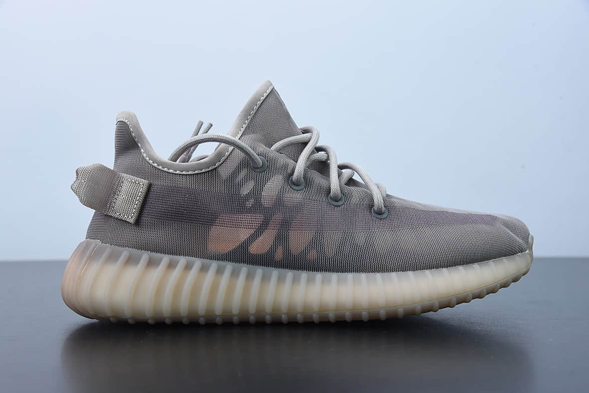 阿迪达斯Adidas Yeezy Boost 350 V2 轻质摩卡侃爷同款新配色爆米花跑鞋纯原版本 货号：GW2871