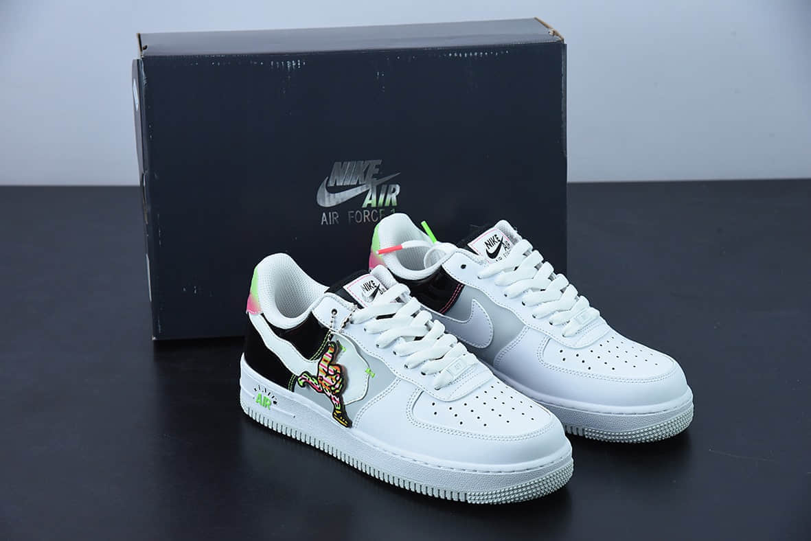 耐克 Nike Air Force 1 Low空军一号40周年波普艺术低帮休闲板鞋纯原版本 货号:DV1229-111