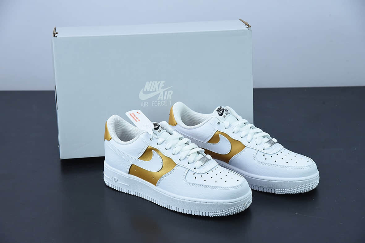 耐克 Nike Air Force 1 Low 新白金空军一号低帮运动休闲板鞋纯原版本 货号：DD8959-105
