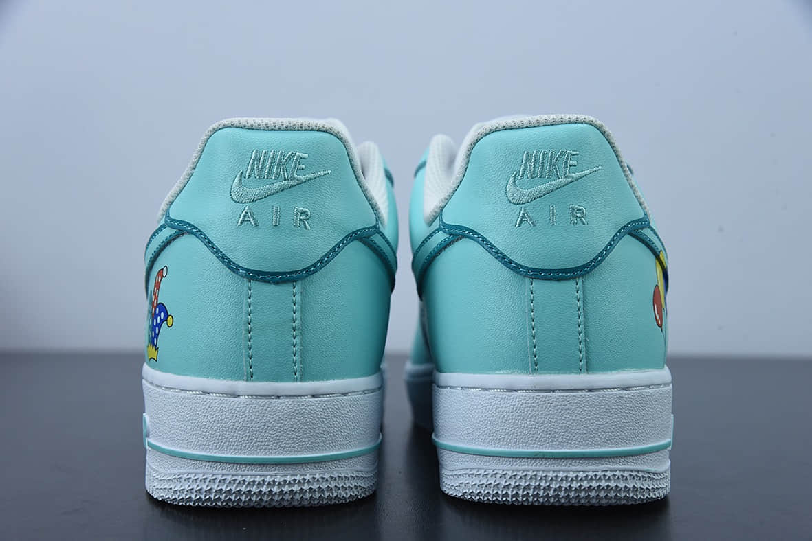 耐克Nike Air Force 1 AF1 空军一号白绿马戏团低帮休闲板鞋纯原版本 货号：CW2288-111