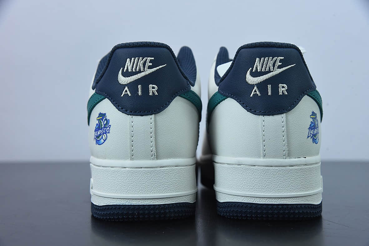 耐克 Nike Air Force 1 Low 空军一号白蓝绿低帮百搭休闲运动板鞋纯原版本 货号：BS8872-033