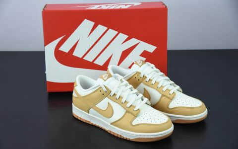 耐克 Nike Dunk Low Harvest Moon 浅橙低帮运动休闲板鞋纯原版本 货号：DD1503-114