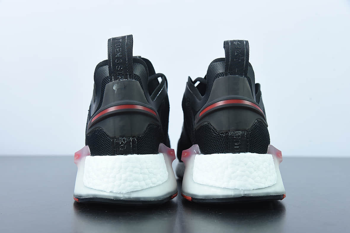 阿迪达斯Adidas Originals NMDV3经典三叶草黑色爆米花超弹中底休闲跑步鞋纯原版本 货号：GX3378