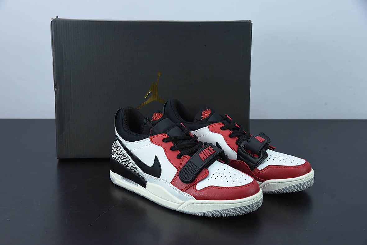 乔丹Air Jordan Legacy 312 三合一AJ312芝加哥白红文化篮球鞋纯原版本 货号：CD7069-106