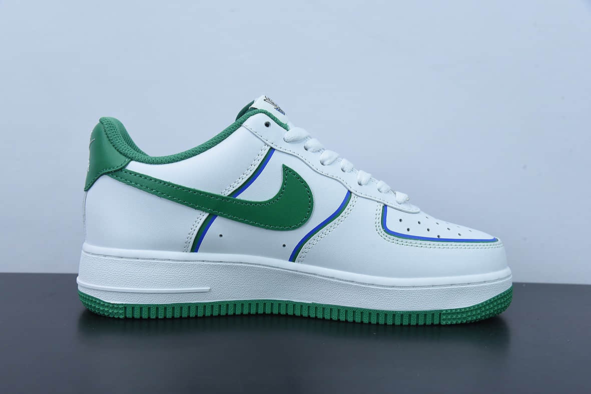 耐克Nike Air Force 1 '07 Low “达拉斯小牛队” 空军一号低帮休闲板鞋纯原版本 货号：BS8856-112