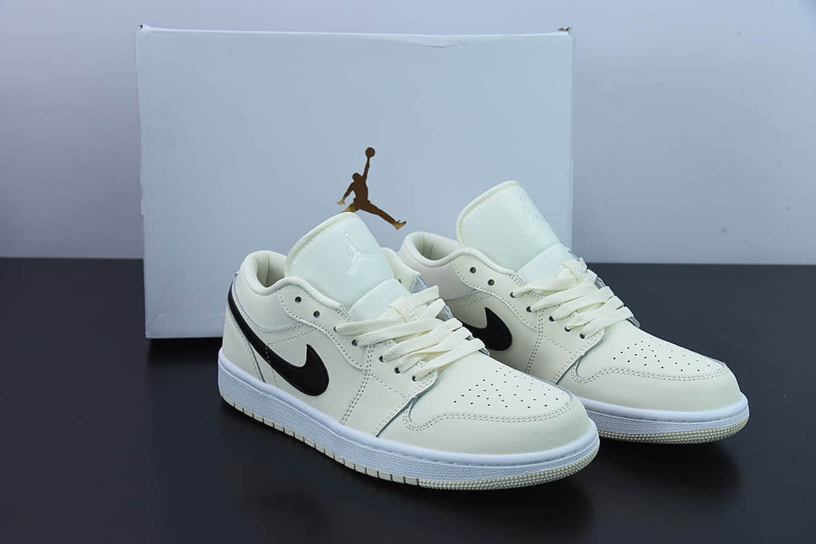 乔丹Air Jordan 1 Low GSLight Madder RootAJ1乔丹一代椰奶低帮经典复古文化休闲运动篮球鞋纯原版本 货号：DC0774-121