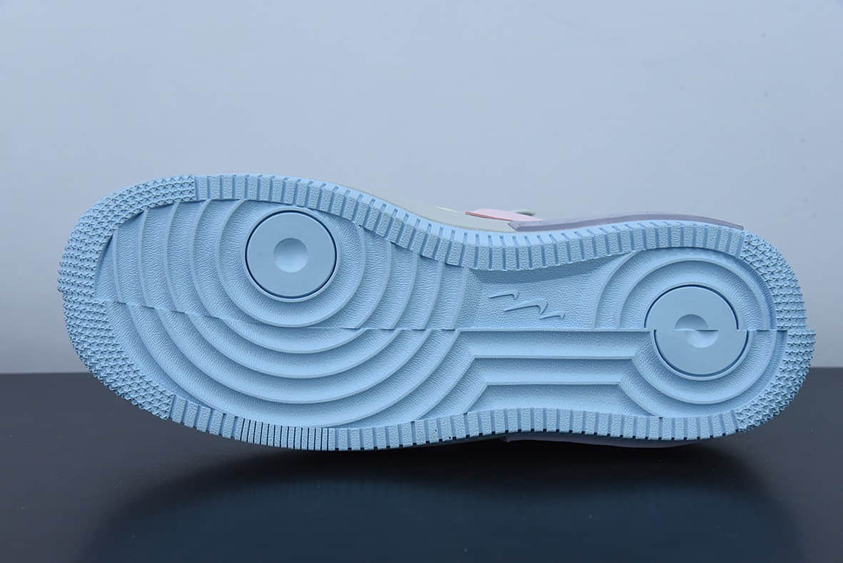 耐克Nike Air Force 1 Fontanka “灰粉蓝紫” 空军丰塔卡系列低帮休闲板鞋纯原版本 货号：CW6688-605