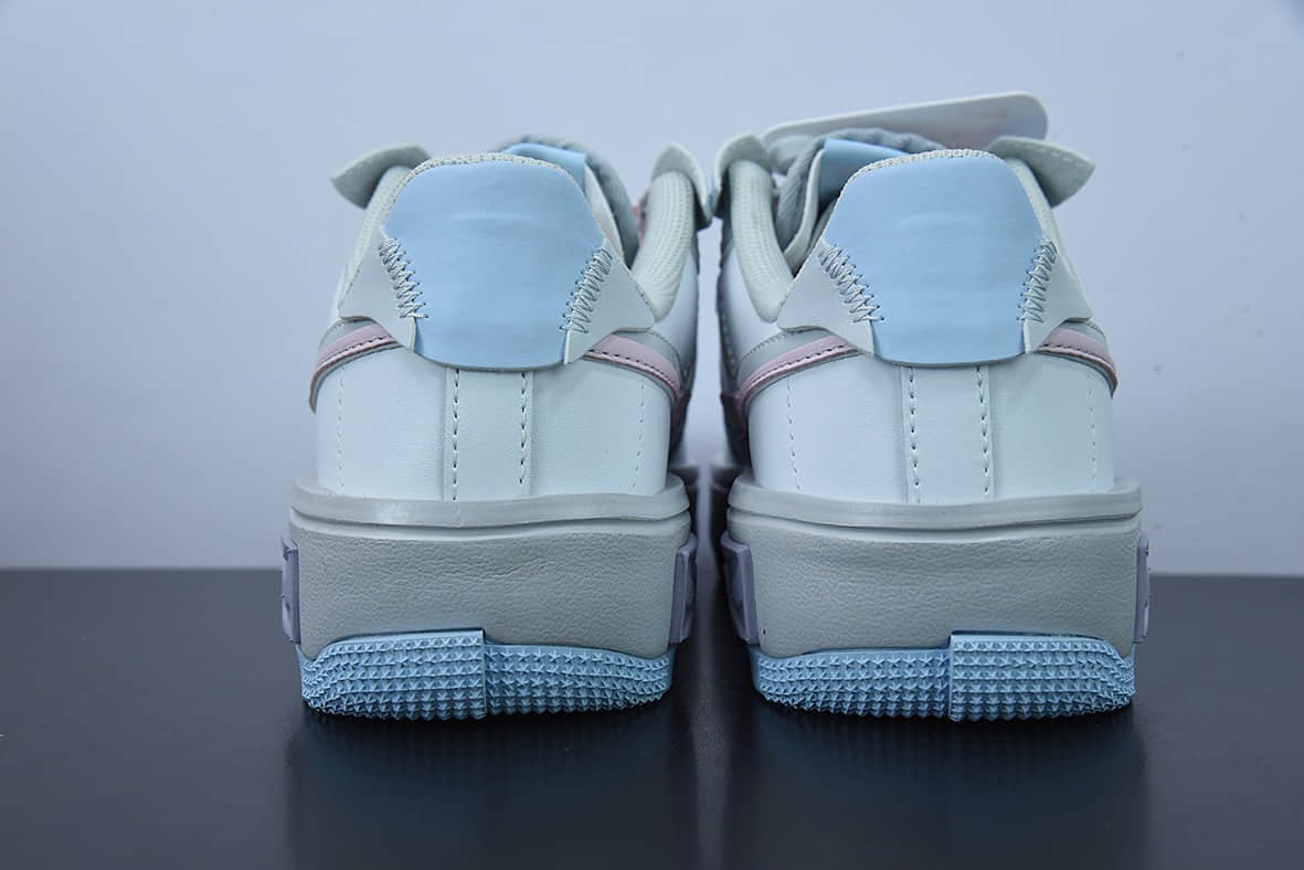 耐克Nike Air Force 1 Fontanka “灰粉蓝紫” 空军丰塔卡系列低帮休闲板鞋纯原版本 货号：CW6688-605