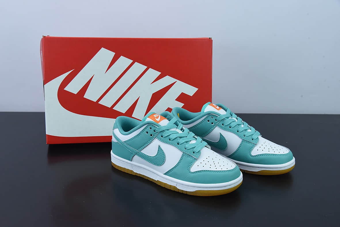 耐克Nike Dunk Low SB白绿蒂芙尼薄荷绿低帮滑板鞋纯原版本 货号:DV2190-100