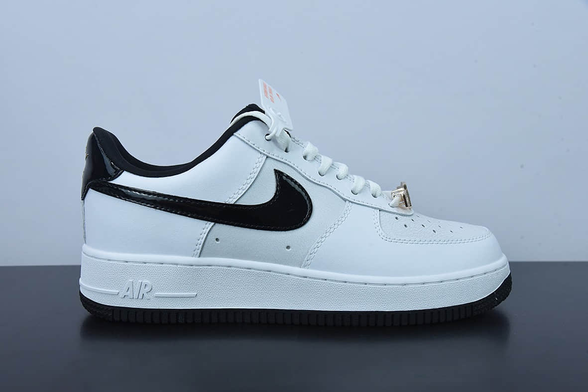 耐克Nike Air Force 1 Low 冠军漆皮勾空军一号低帮休闲板鞋纯原版本 货号:DQ0300-100