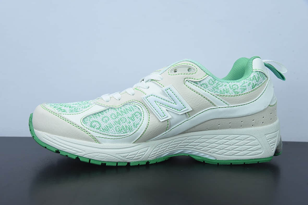 新百伦New Balance WL2002 米白绿复古休闲跑步鞋纯原版本 货号：ML2002RGC