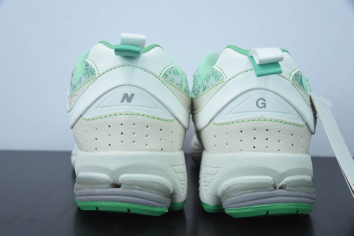 新百伦New Balance WL2002 米白绿复古休闲跑步鞋纯原版本 货号：ML2002RGC
