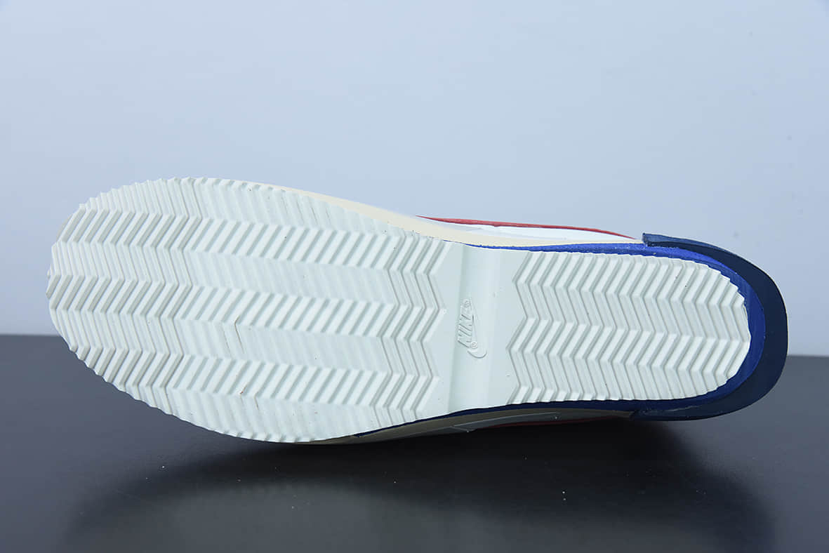 耐克 Nike Sacai x Nk Cortez 白蓝红 50周年纪念款华夫 4.0 运动跑鞋纯原版本 货号:DQ0581-100