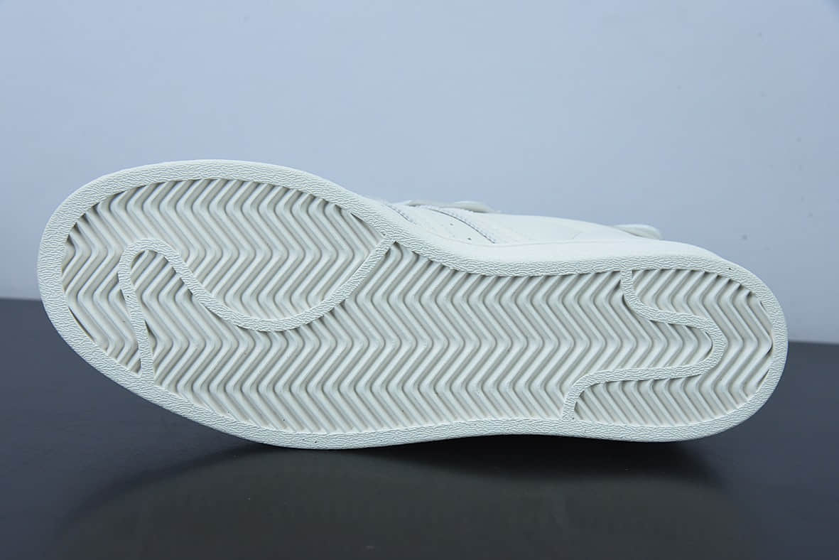 阿迪达斯Adidas Originals Superstar 奶白花边雪糕贝壳头经典百搭休闲运动板鞋纯原版本 货号:GW4441