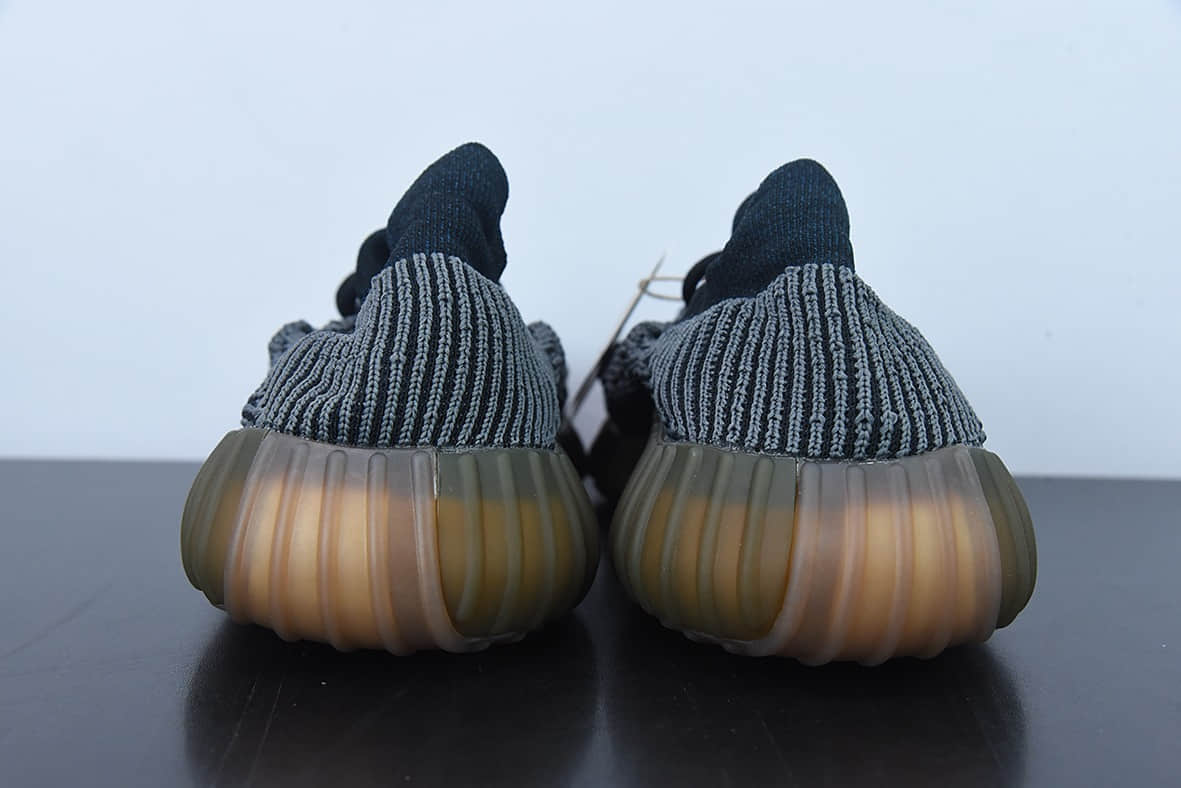 阿迪达斯Adidas originals Yeezy 350 Boost V2 CMPCT“Slate Blue”石板蓝椰子百搭轻便爆米花中底休闲运动慢跑鞋纯原版本 货号:GX9401