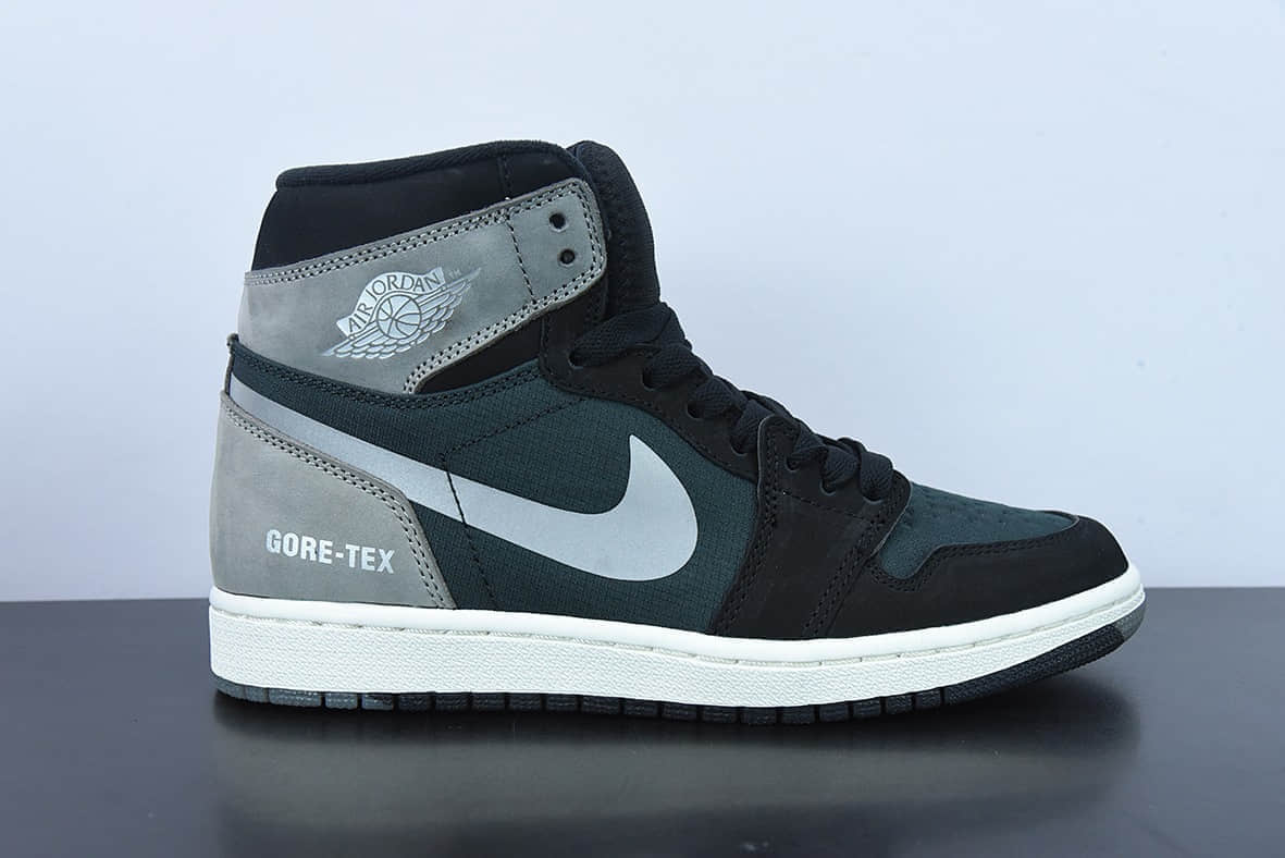 乔丹Air Jordan 1 High ElementGore-Tex Black GreyAJ1代“黑灰防水3M反光复古经典高帮百搭文化篮球鞋纯原版本 货号：DB2889-001