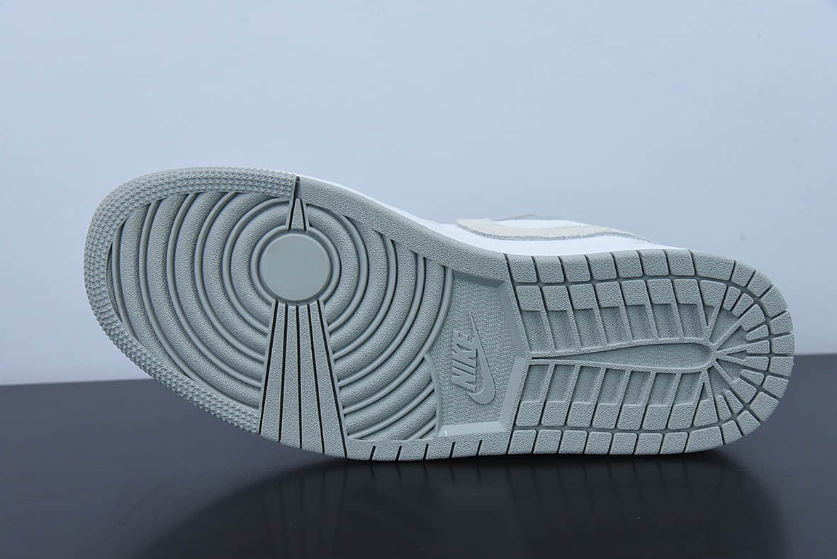 乔丹Air Jordan 1 Low SE Craft White and Phantom 白灰 AJ1乔1低帮休闲板鞋纯原版本 货号：DN1635-100