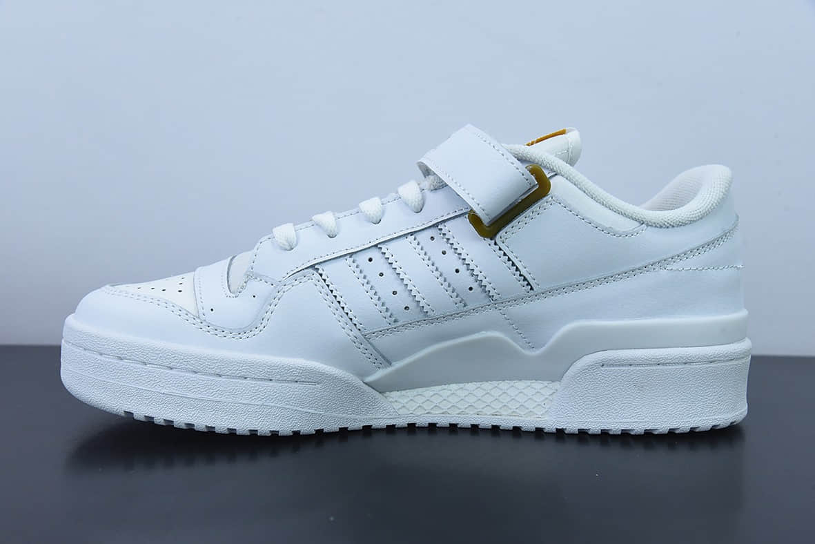 阿迪达斯Adidas originals Forum 84 low白金色低帮百搭潮流休闲运动板鞋纯原版本 货号:GZ6379
