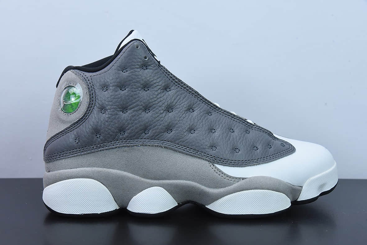 乔丹Air Jordan 13 Retro 雾霾灰渣渣灰高帮篮球鞋纯原版本 货号：414571-016