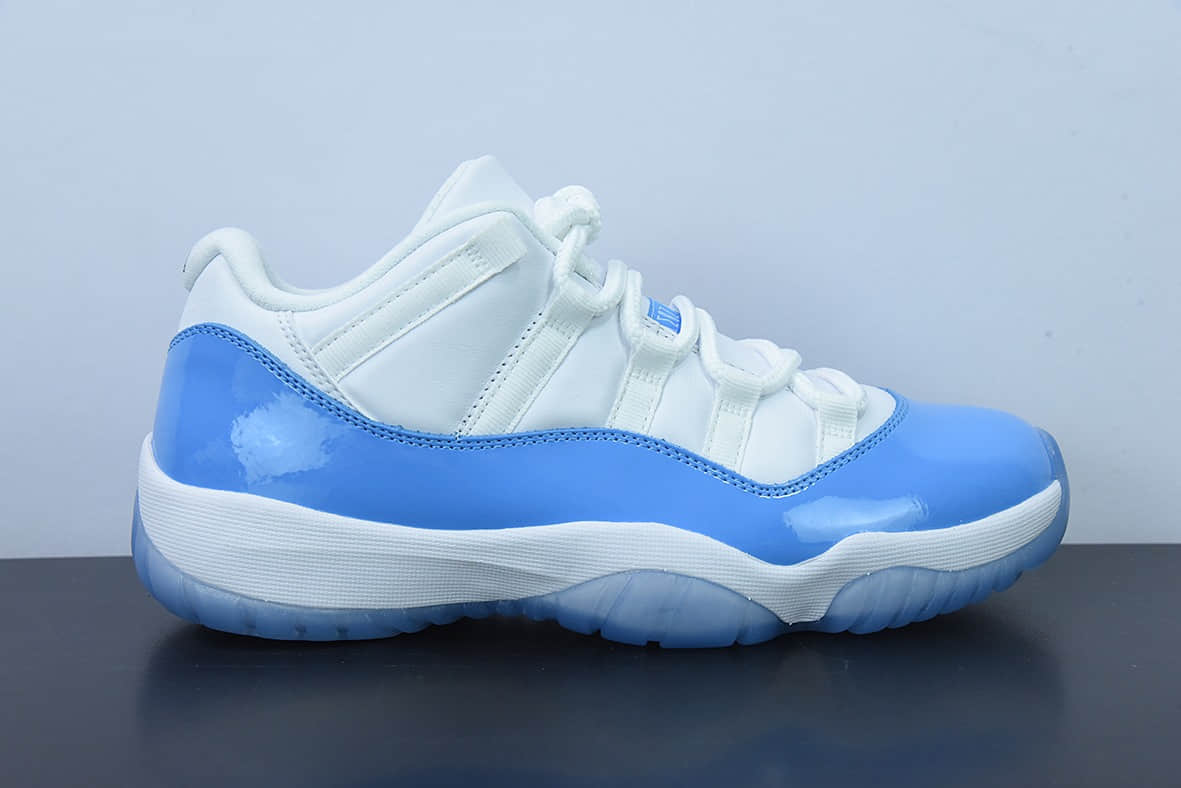 乔丹Air Jordan 11 Low “UNC”AJ11北卡蓝低帮篮球鞋纯原版本 货号:528895-106