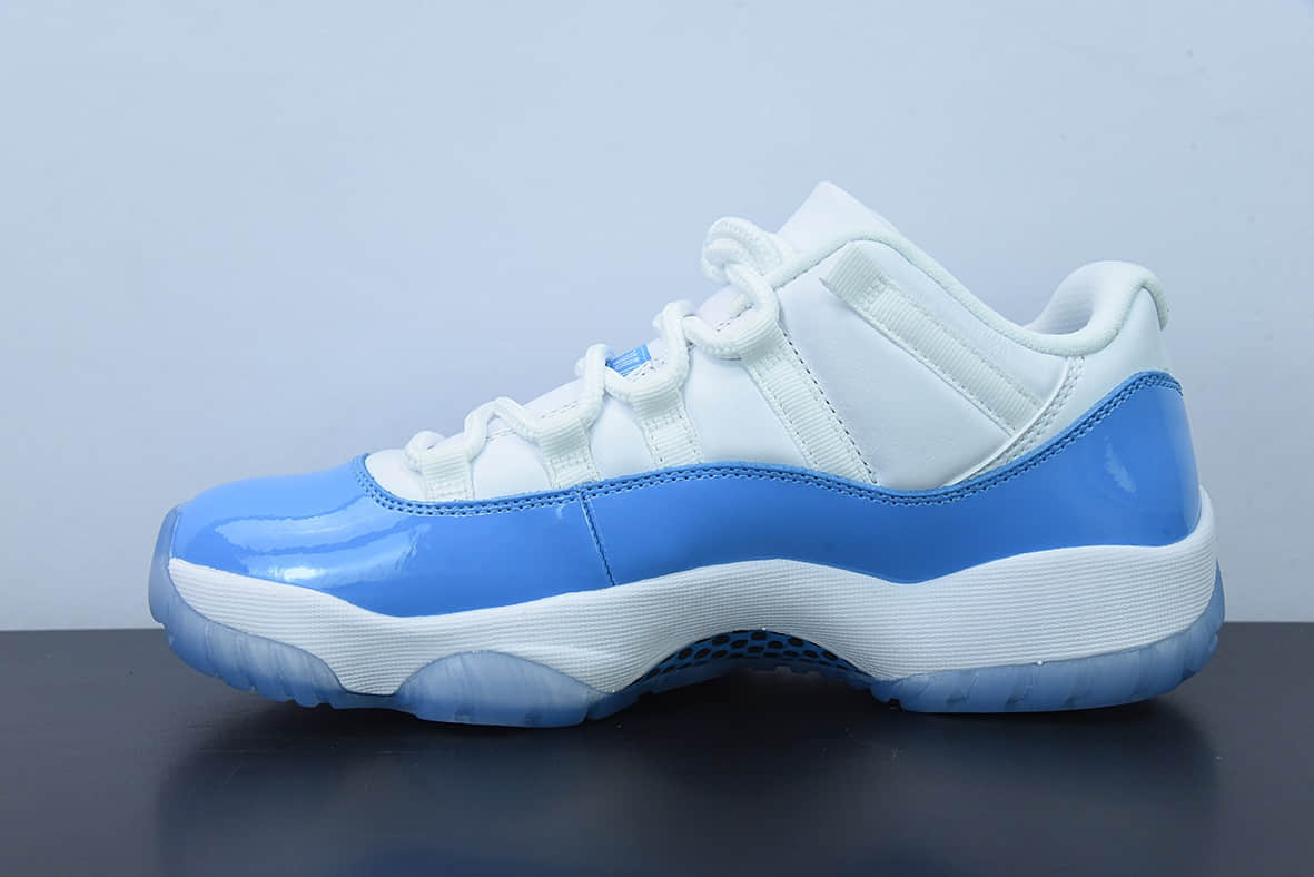 乔丹Air Jordan 11 Low “UNC”AJ11北卡蓝低帮篮球鞋纯原版本 货号:528895-106