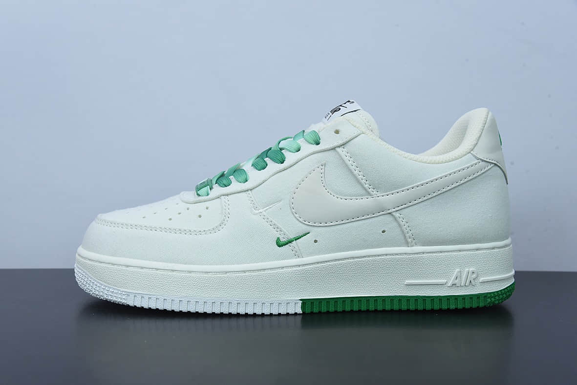 耐克Nike Air Force 1’07 Low QSSailGreen 白绿波士顿空军一号经典休闲板鞋纯原版本 货号:NA2022 002