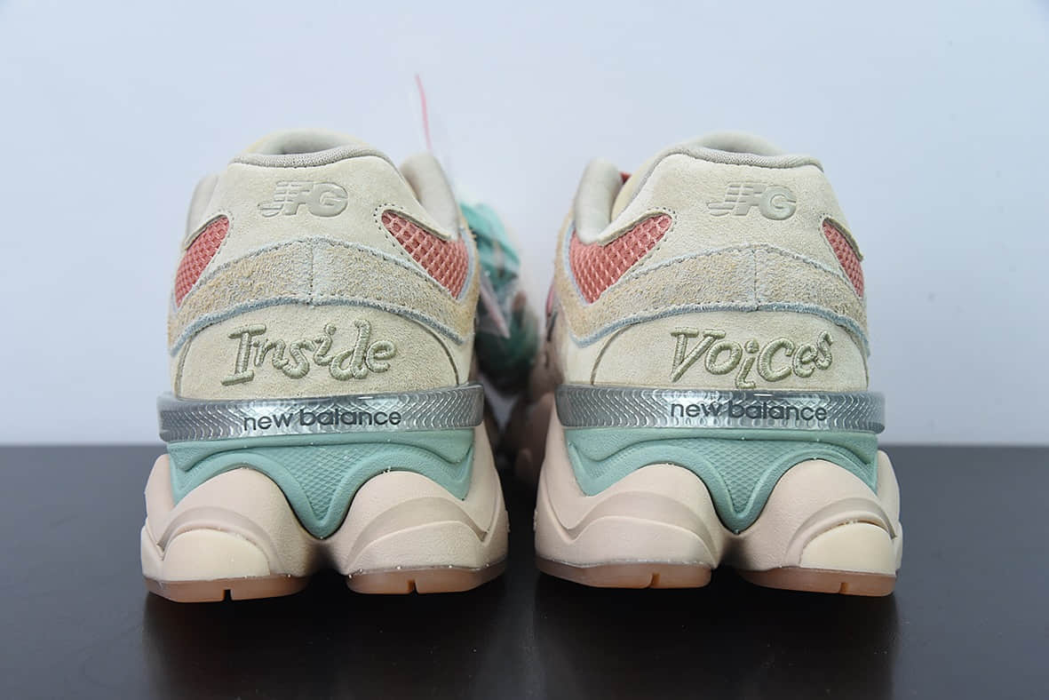 新百伦New Balance Joe Freshgoods x New Balance NB9060 联名款卡其粉色复古休闲运动慢跑鞋纯原版本 货号:U9060JF1