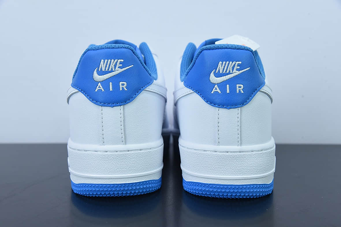 耐克Nike Air Force 1’07 LV8 WhiteUNC白北卡蓝空军一号经典低帮休闲板鞋纯原版本 货号:DR9867-101