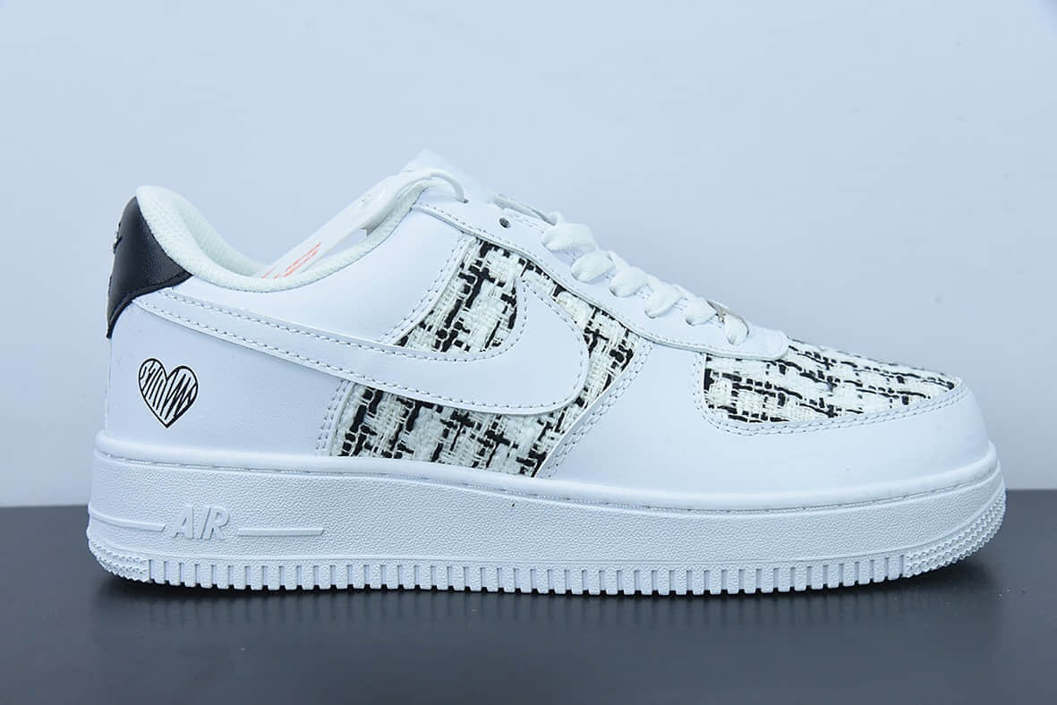 耐克Nike Air Force 1 Low小香风空军一号低帮休闲板鞋纯原版本 货号:DD8959-100