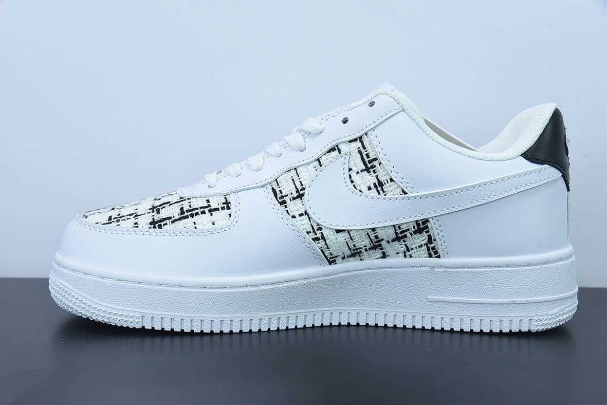 耐克Nike Air Force 1 Low小香风空军一号低帮休闲板鞋纯原版本 货号:DD8959-100