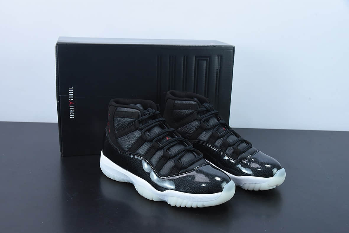 乔丹Air Jordan 11 Retro “72-10” AJ11高帮大魔王男子文化篮球鞋纯原版本 货号：378037-002
