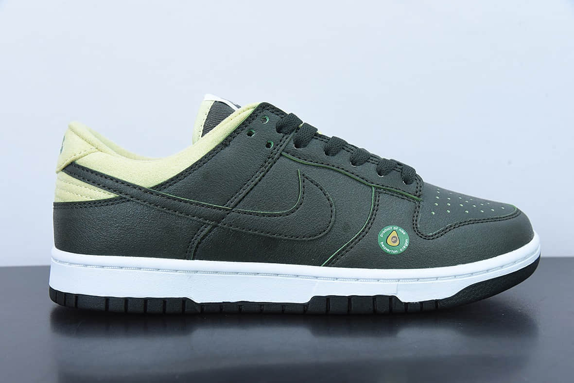 耐克Nike Dunk Low Avocado 牛油果低帮运动休闲板鞋纯原版本 货号:DM7606-300
