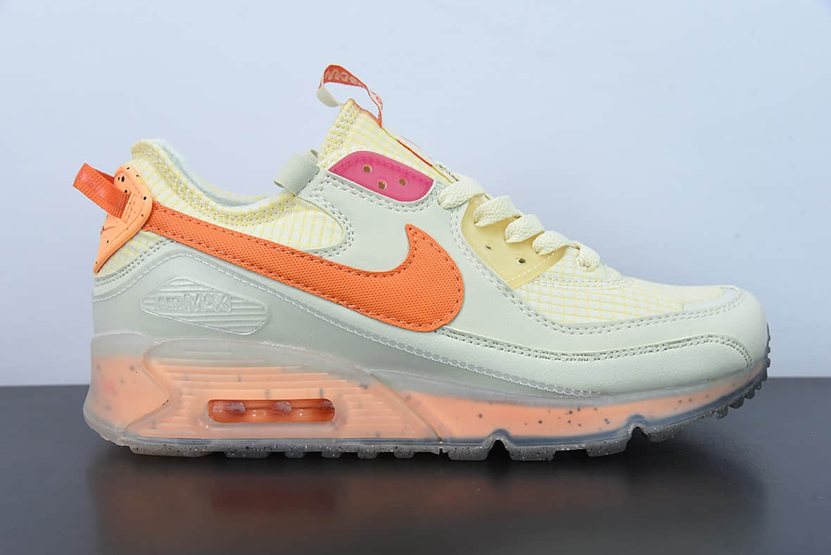 耐克Nike Air Max 90 Terrascape Sail 全新热门款MAX90米橙色气垫跑鞋纯原版本 货号:DH2973-200