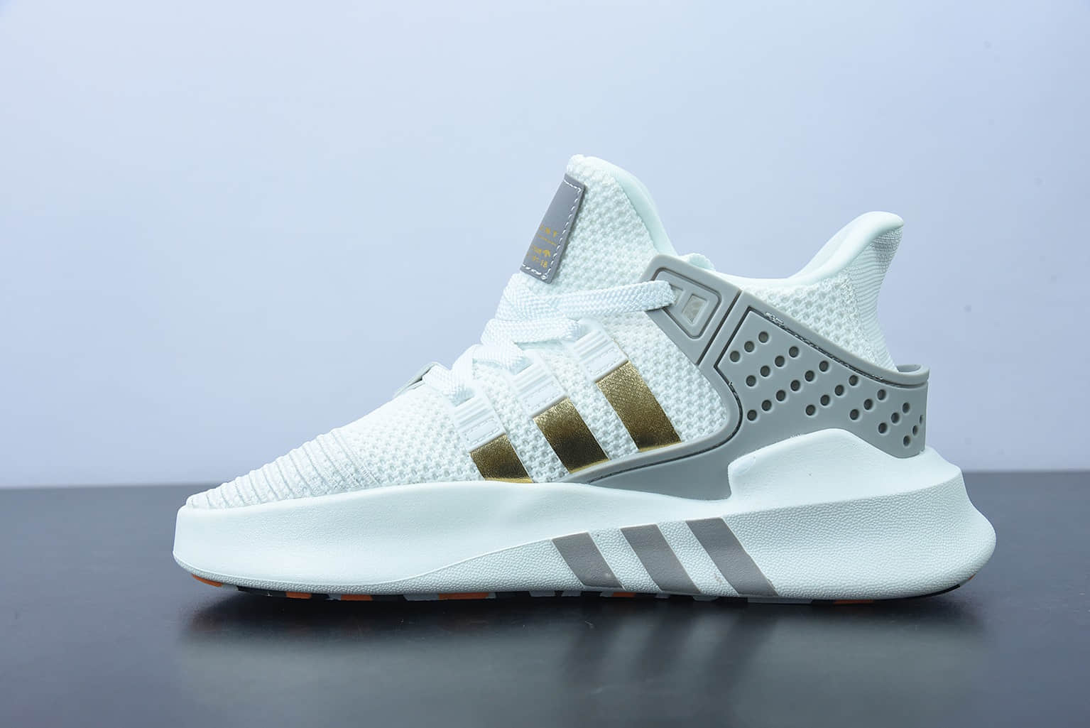 阿迪达斯Adidas EQT BASK ADV支撑者系列白灰金透气轻便复古慢跑鞋纯原版本 货号：FW4286