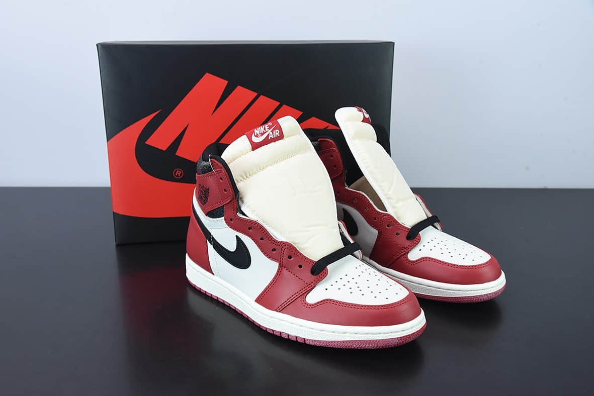 乔丹Air Jordan 1 Retro High OG  Chicago Reimagined  做旧芝加哥高帮篮球鞋纯原版本 货号：DZ5485-612